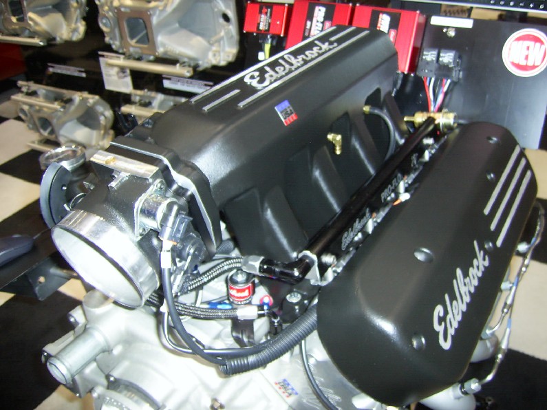 New Edelbrock LSx Intake Manifold at SEMA, claiming much more power